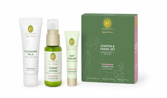 Gift set for mature skin Glowing Age (Starter & Travel Set)