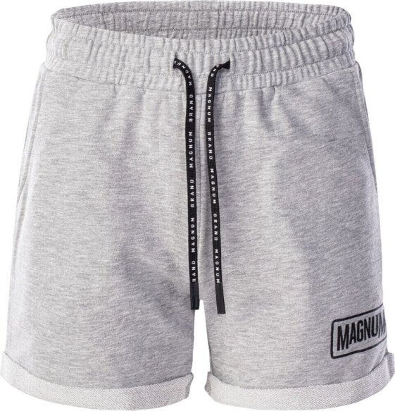 Magnum Damskie spodenki dresowe Magnum Caprea Shorts Wo's szare bawełniane rozmiar XL