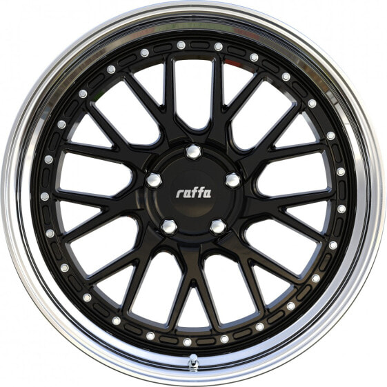 Колесный диск литой Raffa Wheels RS-03 black glossy polished 8.5x19 ET45 - LK5/112 ML66.6