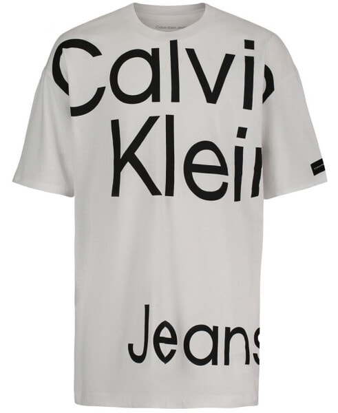 Футболка для малышей Calvin Klein Big Boys Oversize Logo