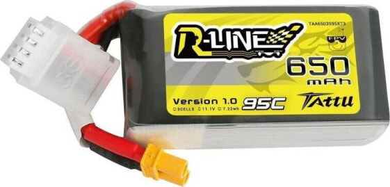 Gens Ace 650mAh 11.1V 95C TATTU R-Line Gens Ace XT30