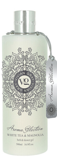 Гель для душа Vivian Gray Aroma Selection Белый Чай и Магнолия 500 мл