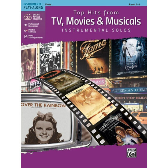 Alfred Music Top Hits from TV, Movies & Musicals - Flute