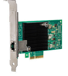 Intel X550T1BLK - Internal - Wired - PCI Express - Ethernet - 8000 Mbit/s - Black - Green