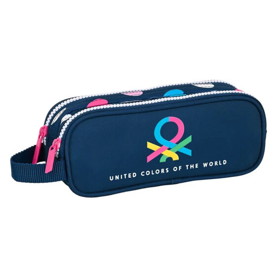 SAFTA Benetton Hearts Pencil Case 1