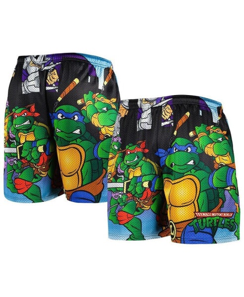 Men's Black Teenage Mutant Ninja Turtles vs. Shredder Shorts