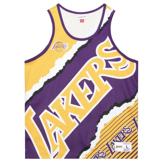 Футболка Mitchell & Ness Jumbotron 20 Purple Crew Neck