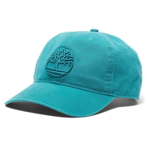 TIMBERLAND Cotton Canvas Embroidered Baseball Cap