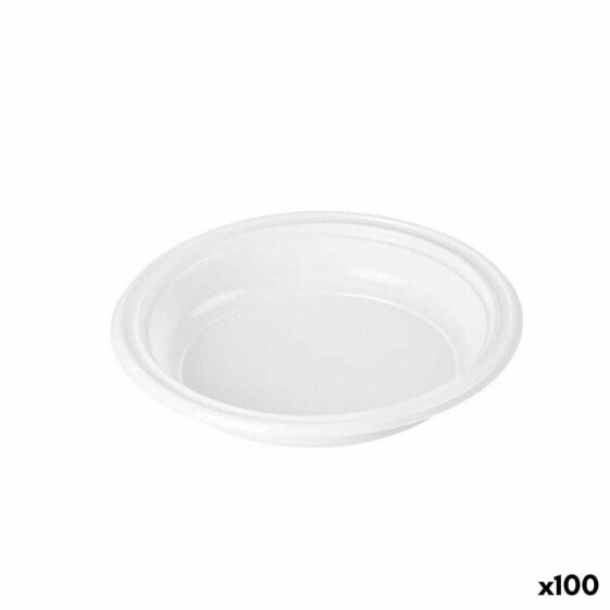 Посуда многоразовая Algon Набор Белая Пластик 20,5 x 20,5 x 3 см (6 штук)