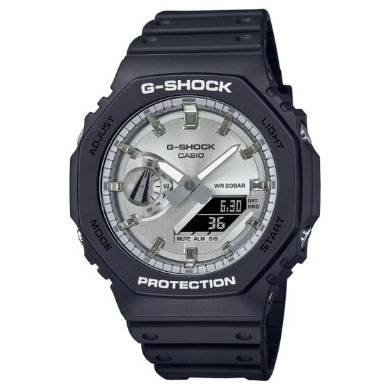 Часы мужские Casio G-Shock OAK - SILVER DIAL Ø 45 мм