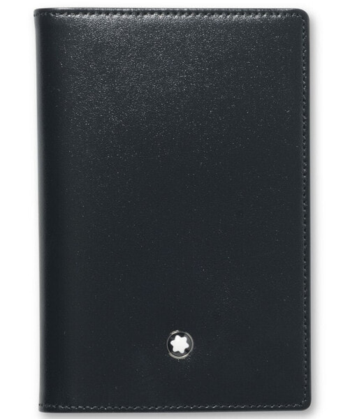 Black Leather Meisterstück Business Card Holder 14108