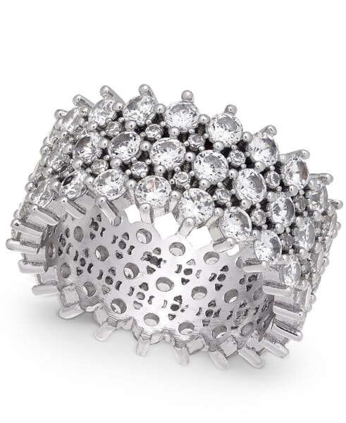 Silver-Tone Pavé Ring, Created for Macy's