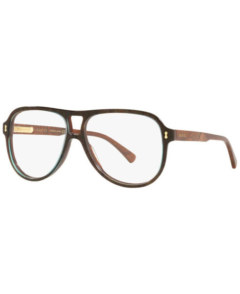 Оправа Gucci Pilot GG1044O Men's Eyeglasses