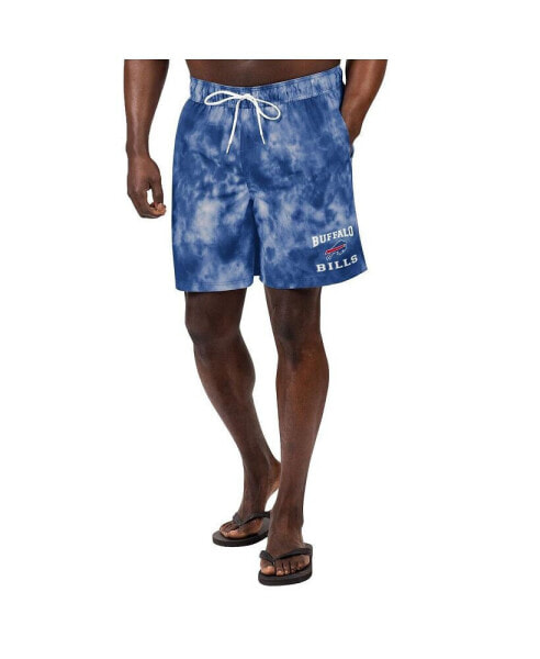 Men's Royal Buffalo Bills Change Up Volley Swim Trunks