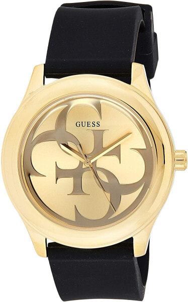 Guess Armbanduhr G-Twist Damen-Armbanduhr 40mm Armband Schwarz Quarz Analog W0911L3