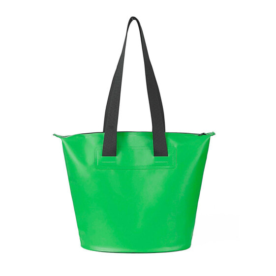 Водонепроницаемая сумка Hurtel Torba plażowa PVC с плечевым ремнем 11 л - зеленая