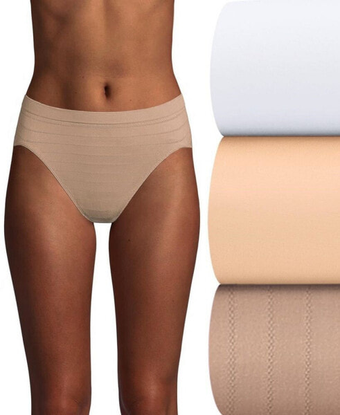 Women's 3-Pk. Cool Comfort Microfiber Brief Underwear AK83