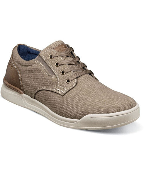 Men's Tour Canvas Plain Toe Lace Up Oxford Shoes