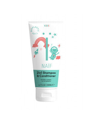 Children´s shampoo and conditioner 2 in 1 for easy combing Baby & Kids (2in1 Shampoo & Conditioner) 200 ml
