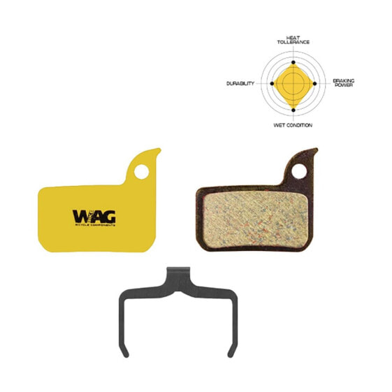 WAG Sram Red 22 Organic Disc Brake Pads