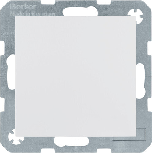 Berker 47518989 - Type F - White - Thermoplastic - IP20 - 250 V - 16 A