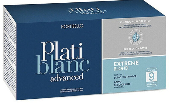 Intensiv aufhellender Haarpuder - Montibello Platiblanc Advanced Extreme Blond 2 x 500 g