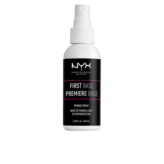 NYX Professional Makeup First Base  Спрей - праймер для лица Оттенок 01 прозрачный матовый 60 мл.