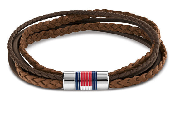 Нарукавник Tommy Hilfiger Leather Brown MultiLayer