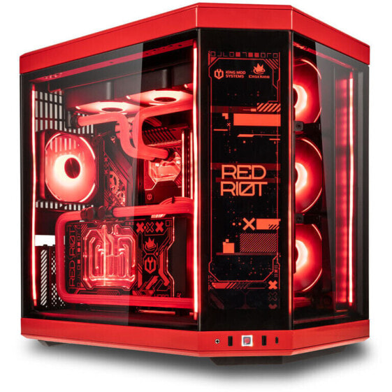 Gaming PC Red Riot, Intel Core i9-14900K, NVIDIA GeForce RTX 4090 - Custom Wasserkühlung