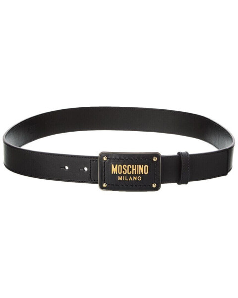 Moschino Leather Belt Men's