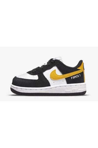 (TD) Nike Force 1 LV8 'Black White Dark Sulfur' DH9787-002