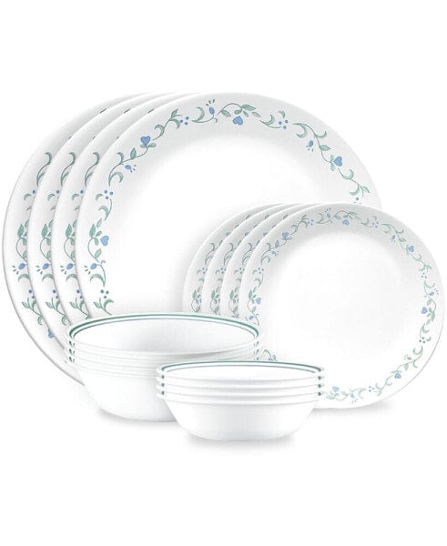 Country Cottage 16-pc Dinnerware Set, Service for 4