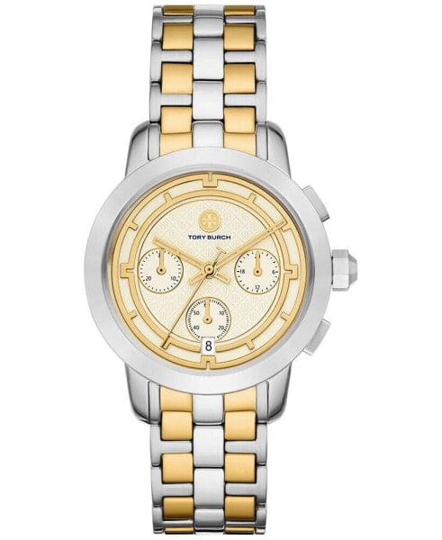 Women's Chronograph Two-Tone Stainless Steel Bracelet Watch 37mm