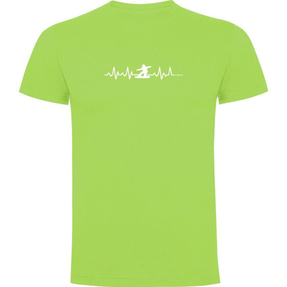 KRUSKIS Snowboarding Heartbeat short sleeve T-shirt
