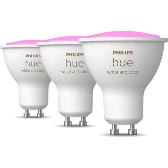 Лампочка Philips Hue GU10 Design 3 x 5,7 Вт RGBW