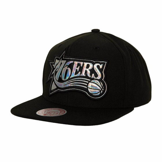 Кепка мужская Mitchell&Ness NBA Iridescent XL Logo HWC Philadelphia 76ERS