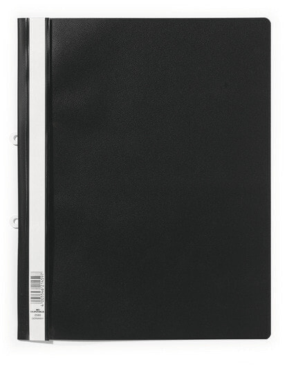Durable Clear View Folder - Black - PVC - A4