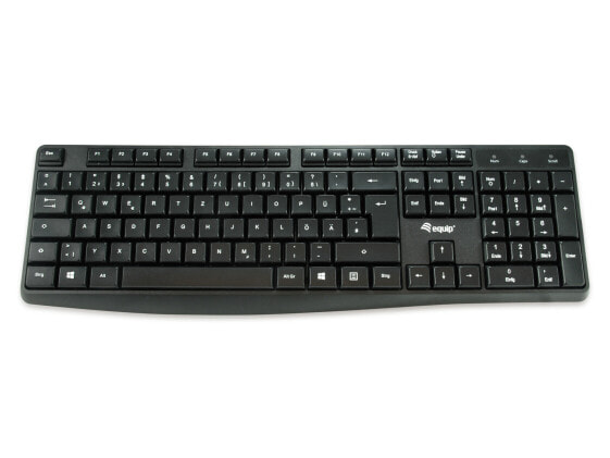 Conceptronic Wired USB Keyboard - Full-size (100%) - USB - QWERTY - Black