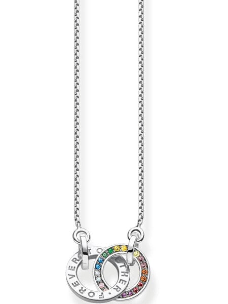 Подвеска THOMAS SABO KE1488-318-7 Together Rainbow