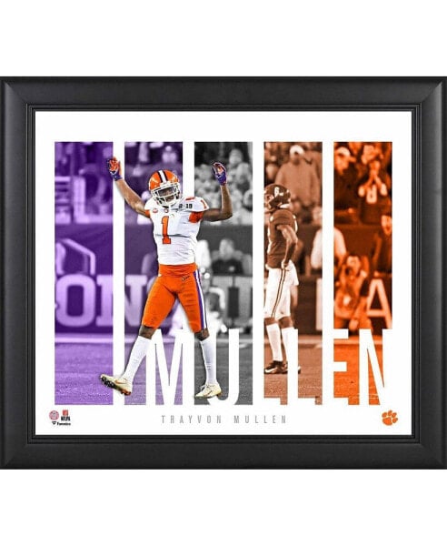 Trayvon Mullen Clemson Tigers Framed 15" x 17" Player Panel Collage