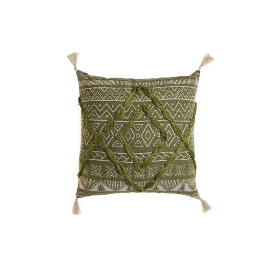 Подушка Home ESPRIT Зеленый Boho 45 x 5 x 45 см