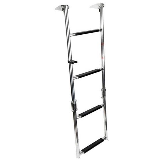 LALIZAS 2+2 Platform Steps Stainless Steel Ladder