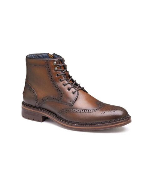 Men's Connelly Leather Wingtip Boots