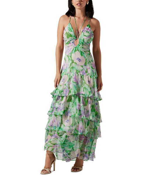 Платье женское ASTR the Label Aneira с цветочным узором