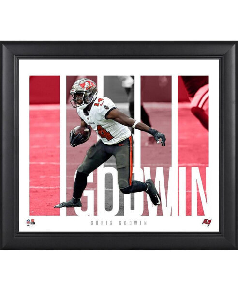 Chris Godwin Tampa Bay Buccaneers Framed 15" x 17" Player Panel Collage