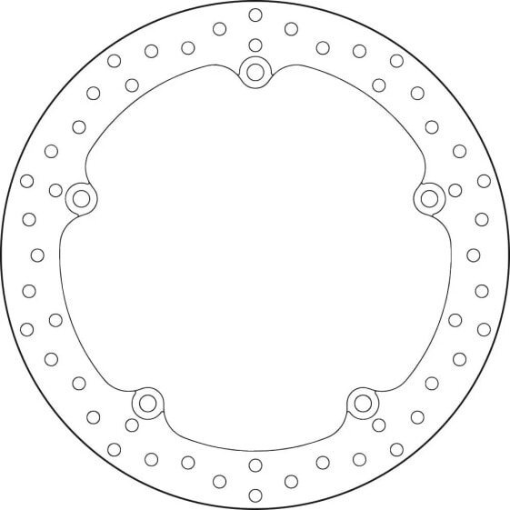 BREMBO 68B407G7 front brake disc