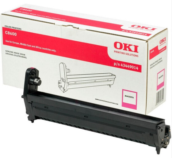 OKI Magenta Drum for C8600 - Original - OKI C8600 - C8800 - 20000 pages - Laser printing - Magenta - Magenta
