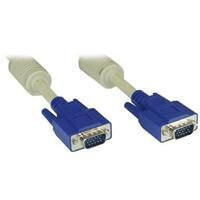 InLine S-VGA Cable Premium 15HD male / male black 10m