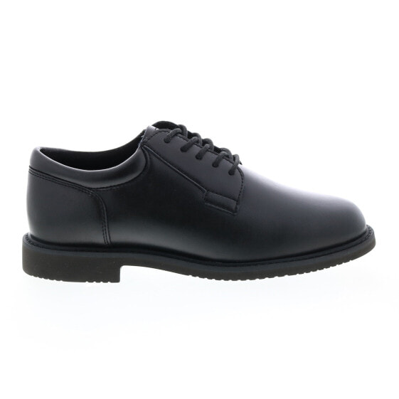 Bates Sentry Lux High Shine E01850 Mens Black Plain Toe Oxfords Shoes