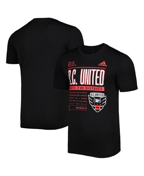 Men's Black D.C. United Club DNA Performance T-shirt